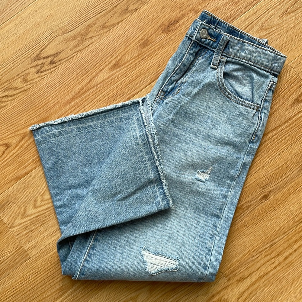Girls NWOT Baggy Wide Leg Jeans | Old Navy